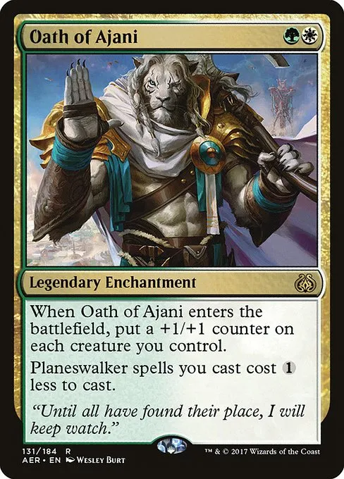 Oath of Ajani · Aether Revolt 131/197