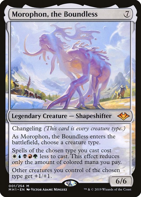 Morophon, the Boundless · Modern Horizons 1/255