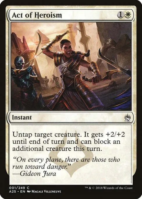 Act of Heroism · Masters 25 1/249