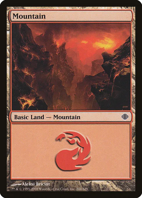 Mountain · Shards of Alara 244/250