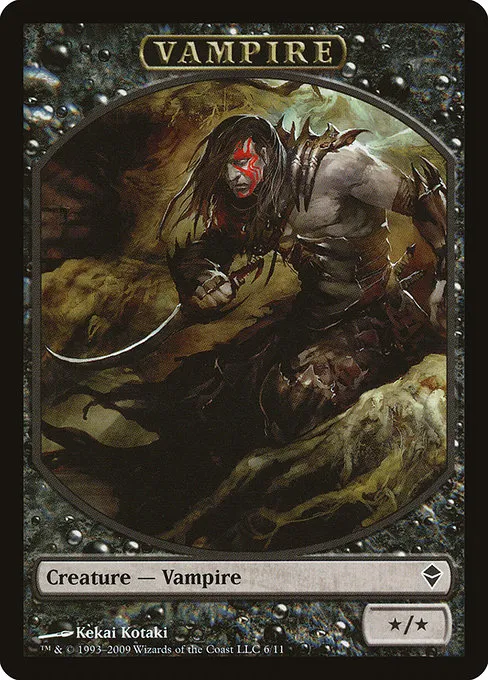 Vampire · Zendikar Tokens 6/11
