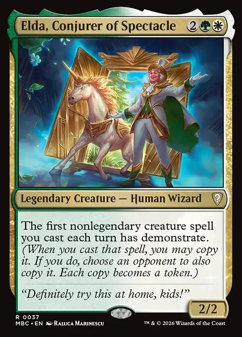 Elda, Conjurer of Spectacle · Mystery Booster: Commander Edition 37/2