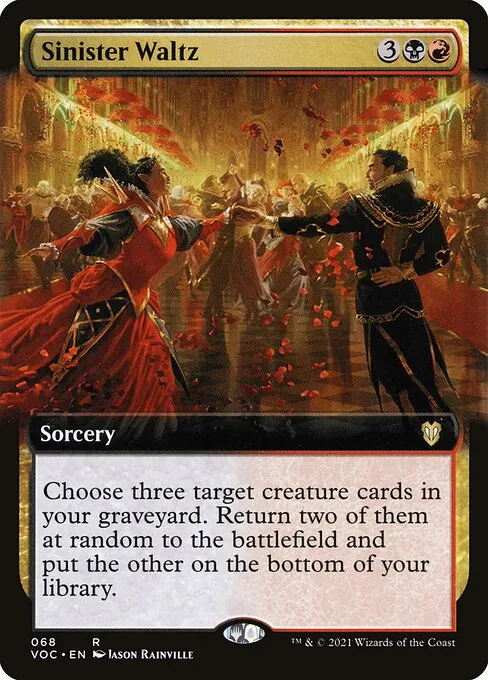 Sinister Waltz · Crimson Vow Commander 68/188