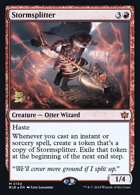 Stormsplitter · Bloomburrow Promos 154s/160