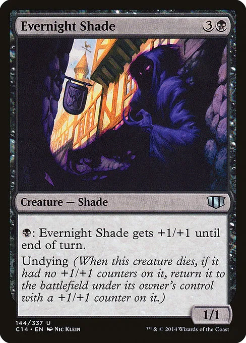 Evernight Shade · Commander 2014 144/337