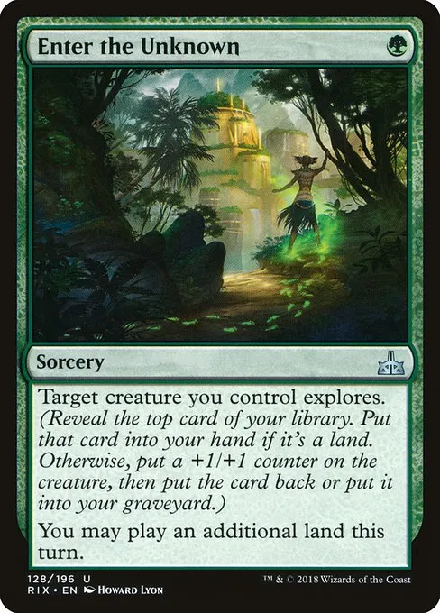 Enter the Unknown · Rivals of Ixalan 128/205