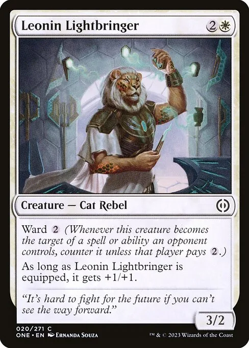 Leonin Lightbringer · Phyrexia: All Will Be One 20/479