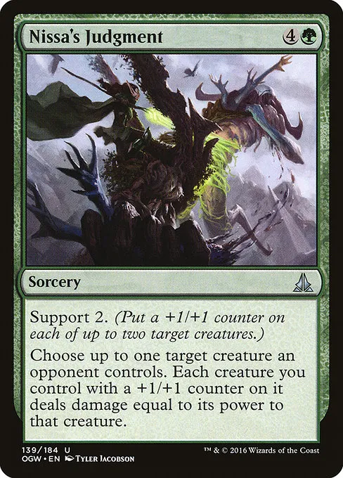 Nissa's Judgment · Oath of the Gatewatch 139/187
