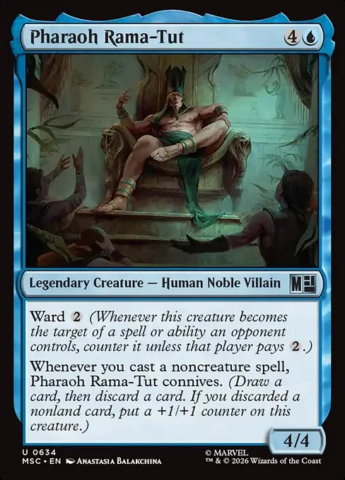 Pharaoh Rama-Tut · Marvel Super Heroes Commander 634/9