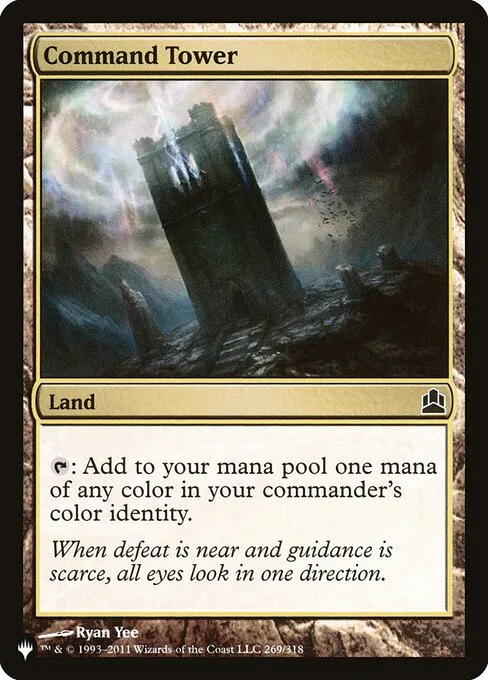 Command Tower · The List CMD-269/5050