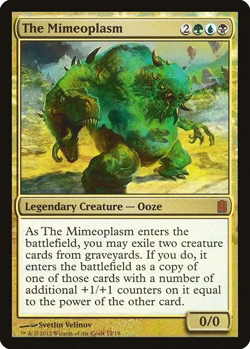 The Mimeoplasm · Commander's Arsenal 12/18