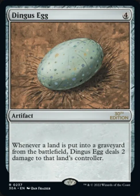 Dingus Egg · 30th Anniversary Edition 237/594