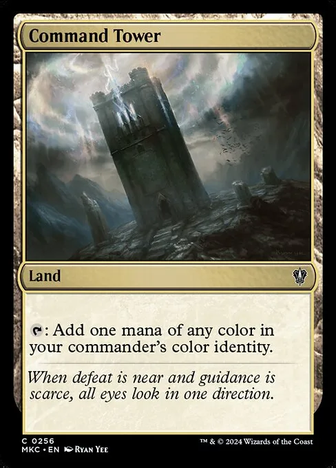 Command Tower · Murders at Karlov Manor Commander 256/358
