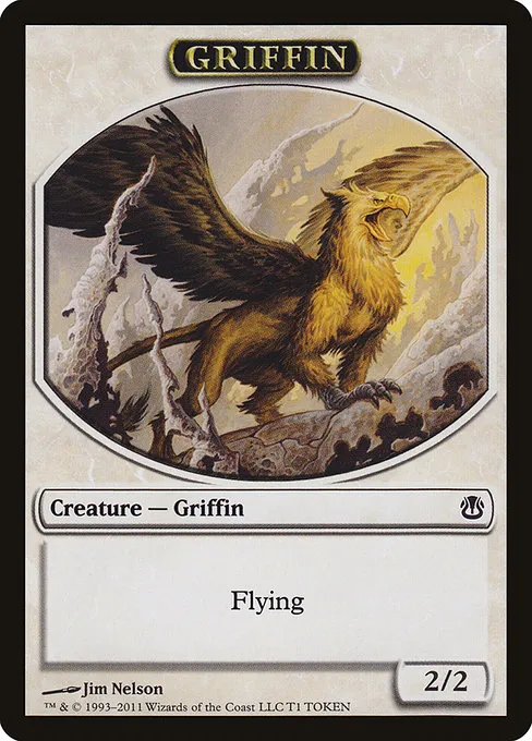 Griffin · Duel Decks: Ajani vs. Nicol Bolas Tokens 1/2