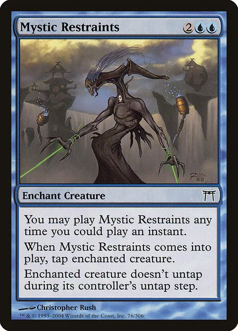 Mystic Restraints · Champions of Kamigawa 76/307