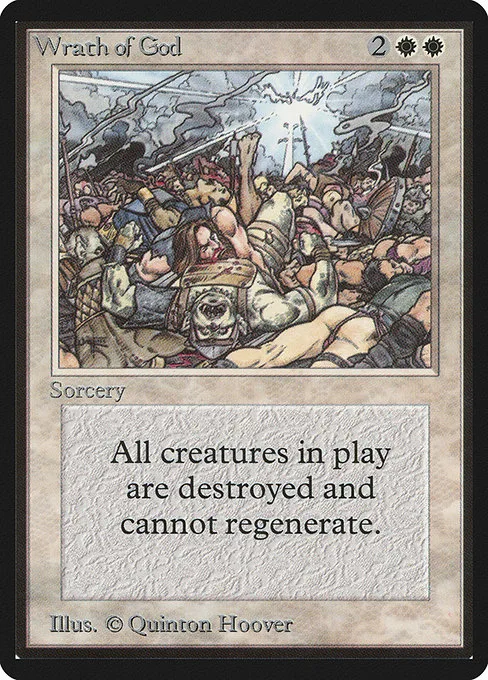 Wrath of God · Limited Edition Beta 46/302