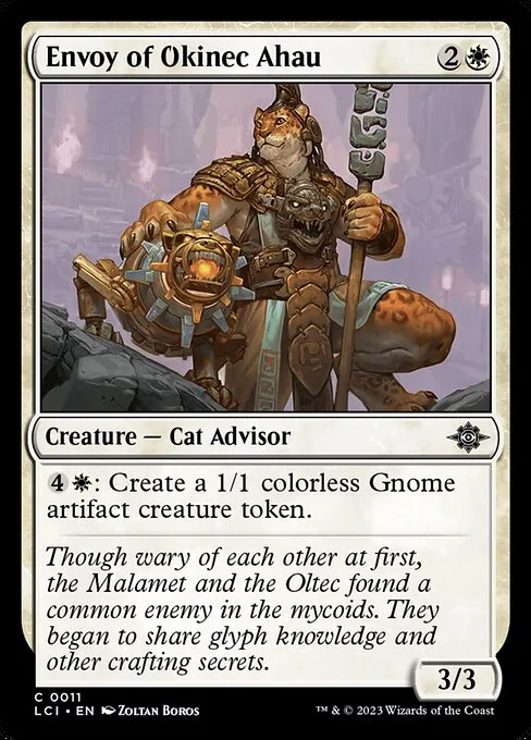 Envoy of Okinec Ahau · The Lost Caverns of Ixalan 11/416