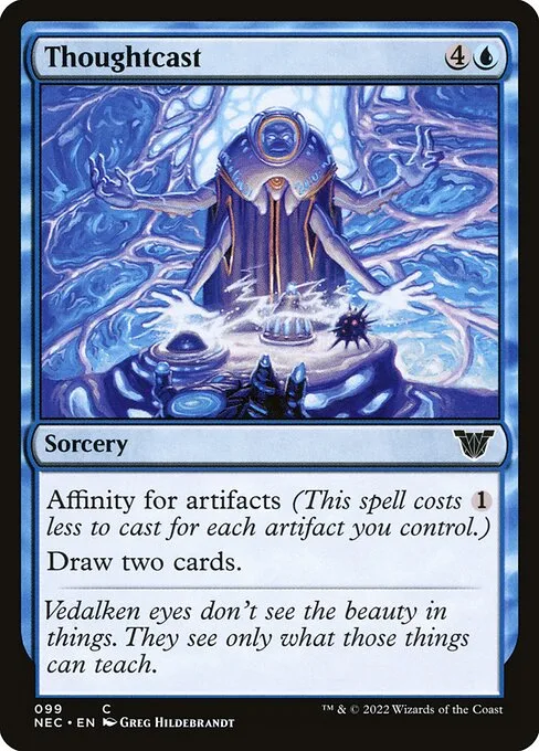 Thoughtcast · Neon Dynasty Commander 99/179
