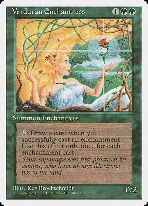 Verduran Enchantress · Fourth Edition 281/380