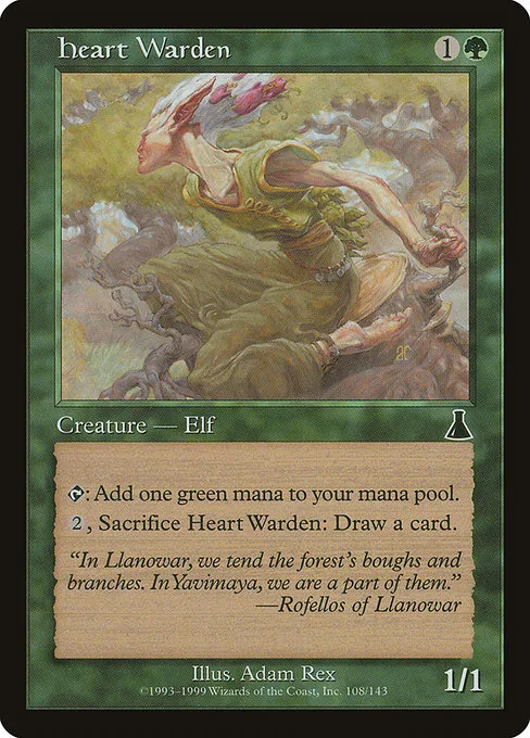 Heart Warden · Urza's Destiny 108/143