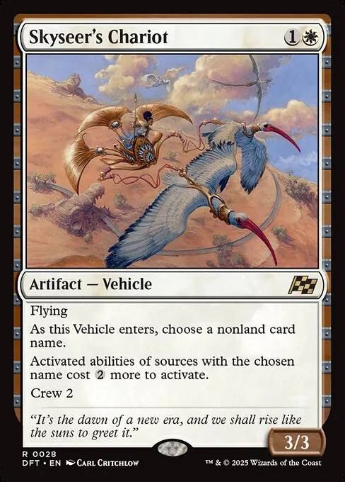 Skyseer's Chariot · Aetherdrift 28/553