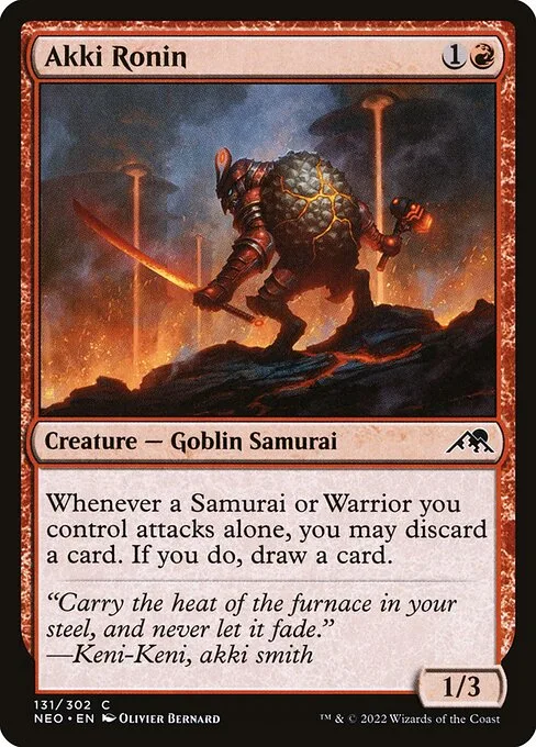 Akki Ronin · Kamigawa: Neon Dynasty 131/531