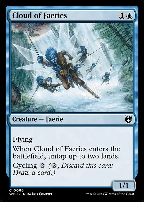 Cloud of Faeries · Wilds of Eldraine Commander 86/173