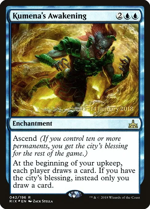 Kumena's Awakening · Rivals of Ixalan Promos 42s/98