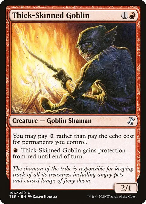 Thick-Skinned Goblin · Time Spiral Remastered 196/411