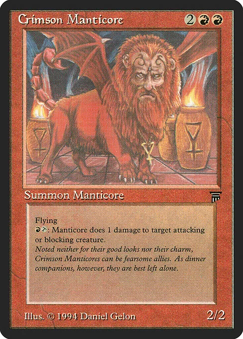 Crimson Manticore · Legends 140/310