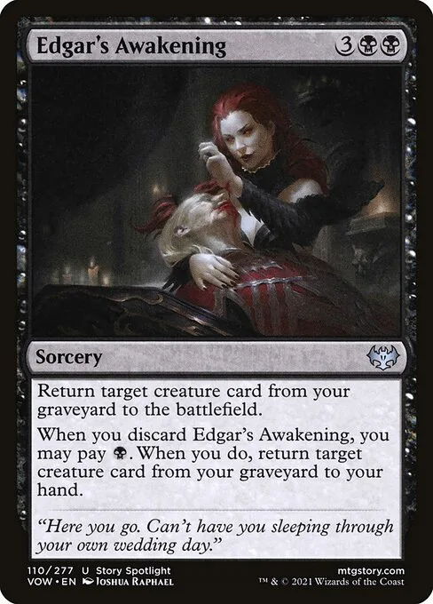 Edgar's Awakening · Innistrad: Crimson Vow 110/423