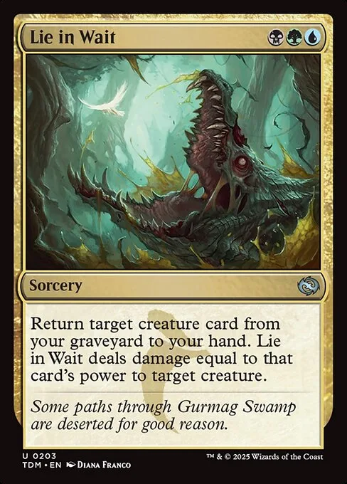 Lie in Wait · Tarkir: Dragonstorm 203/427