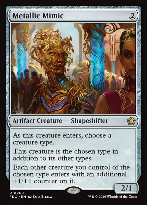 Metallic Mimic · Foundations Commander 269/3