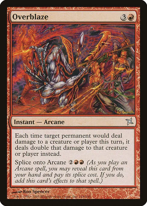 Overblaze · Betrayers of Kamigawa 114/165