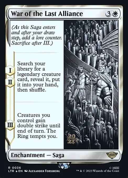 War of the Last Alliance · Tales of Middle-earth Promos 36s/86