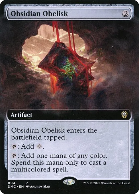 Obsidian Obelisk · Dominaria United Commander 94/240