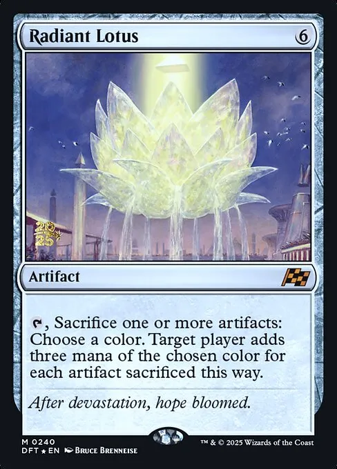 Radiant Lotus · Aetherdrift Promos 240s/160
