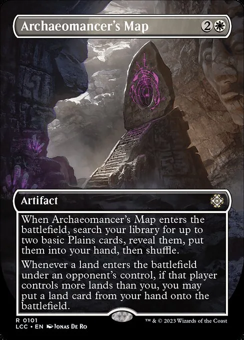 Archaeomancer's Map · The Lost Caverns of Ixalan Commander 101/370