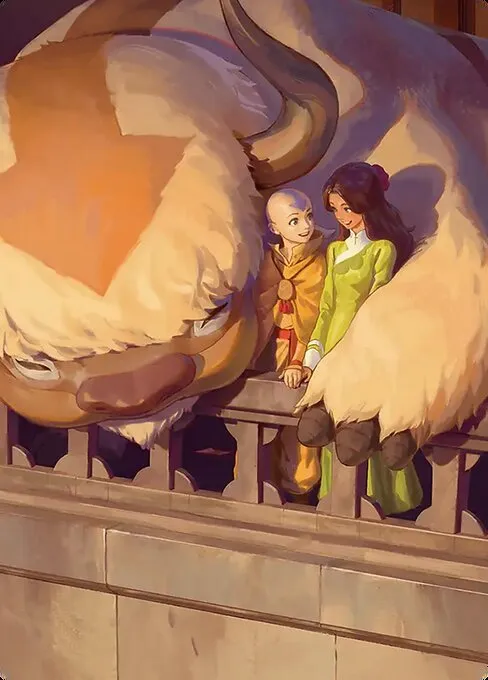 Aang and Katara // Aang and Katara · Avatar: the Last Airbender Eternal Art Series 8/12