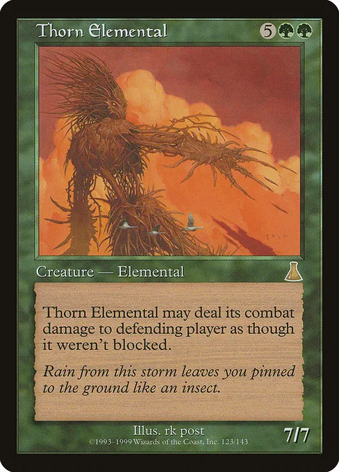 Thorn Elemental · Urza's Destiny 123/143