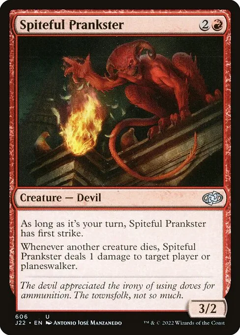 Spiteful Prankster · Jumpstart 2022 606/835