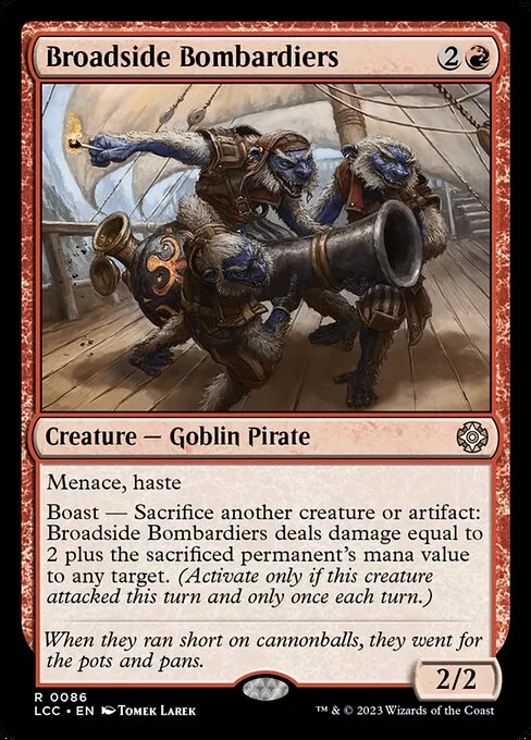 Broadside Bombardiers · The Lost Caverns of Ixalan Commander 86/370