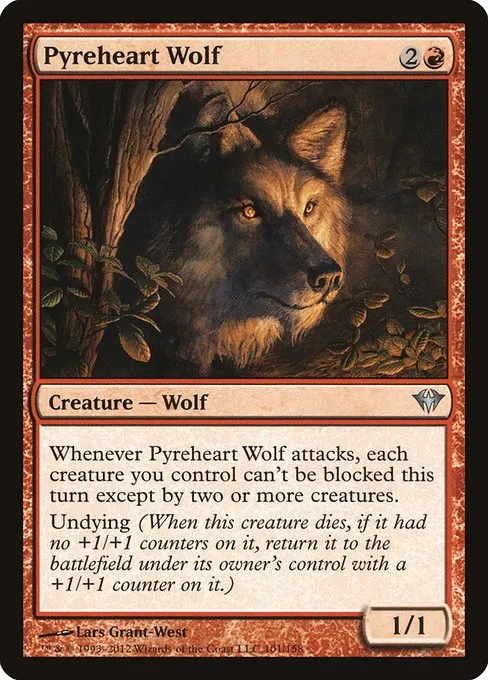Pyreheart Wolf · Dark Ascension 101/158