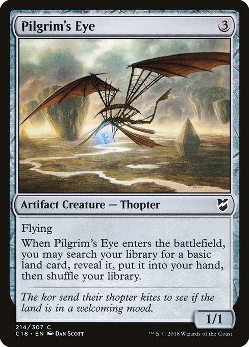 Pilgrim's Eye · Commander 2018 214/307