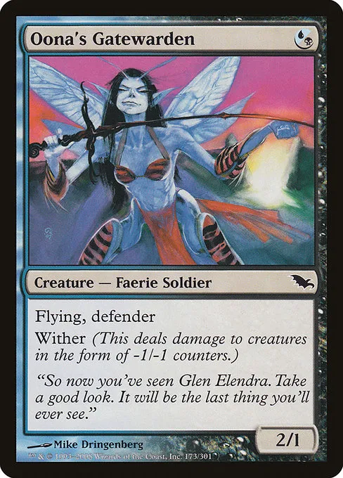 Oona's Gatewarden · Shadowmoor 173/302