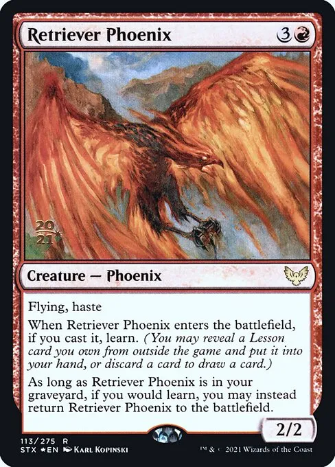Retriever Phoenix · Strixhaven: School of Mages Promos 113s/164