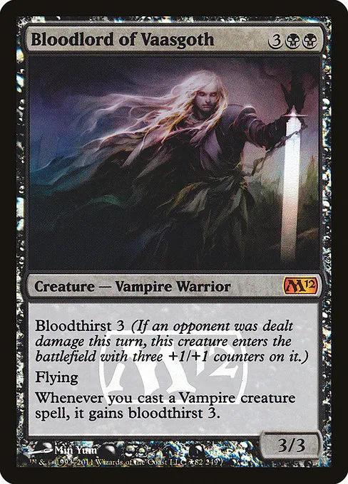 Bloodlord of Vaasgoth · Magic 2012 Promos 82★/3