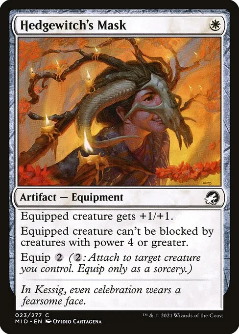 Hedgewitch's Mask · Innistrad: Midnight Hunt 23/399