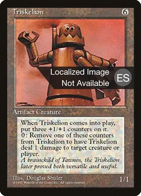 Triskelion · Fourth Edition Foreign Black Border 354/378