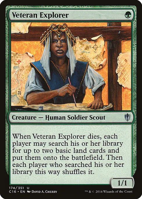 Veteran Explorer · Commander 2016 174/351